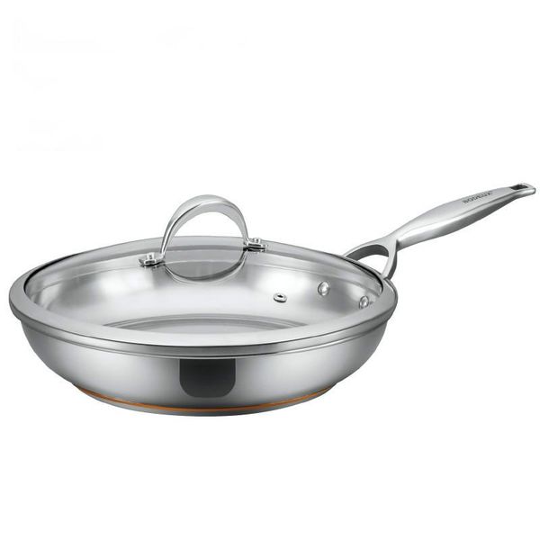 pans 304 stainless steel frying pan without coating non-stick gas cooker universal pancake ll10191613
pans 304 stainless steel frying pan without coating non-stick gas cooker universal pancake ll10191613