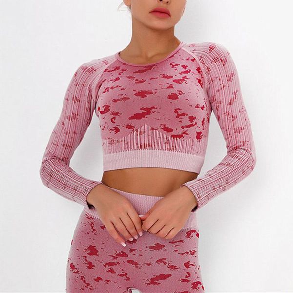 yoga outfit seamless ocean long sleeve workout for women crop 2021 sportswear short active gym clothing
yoga outfit seamless ocean long sleeve workout for women crop 2021 sportswear short active gym clothing