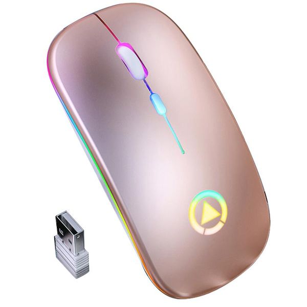 2.4ghz wireless optical mouse with rgb backlit usb rechargeable for lappc computer rose gold mice
2.4ghz wireless optical mouse with rgb backlit usb rechargeable for lappc computer rose gold mice