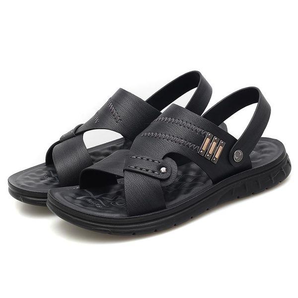 sandals em homme male couro hombre piel flat sandalet 39 mens de roman sandale sandalias for thong summer cuero on in big, Black 
sandals em homme male couro hombre piel flat sandalet 39 mens de roman sandale sandalias for thong summer cuero on in big, Black