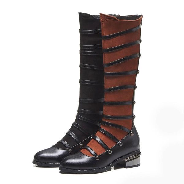 boots female of boot thick heel individual character follows in zipper after autumn winter appeal, Black
boots female of boot thick heel individual character follows in zipper after autumn winter appeal, Black