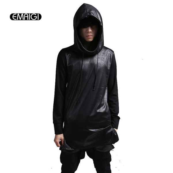 men long sleeves with hoodies and leather t-shirts splice male punk tshirt casual street fashion skinny hip hop fit ct126 9tfn, White;black
men long sleeves with hoodies and leather t-shirts splice male punk tshirt casual street fashion skinny hip hop fit ct126 9tfn, White;black