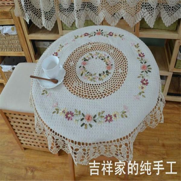 high end luxury cotton crochet border tablecloth for home decor embroidery flower patchwork table cove towel as kitchen accessor cloth
high end luxury cotton crochet border tablecloth for home decor embroidery flower patchwork table cove towel as kitchen accessor cloth