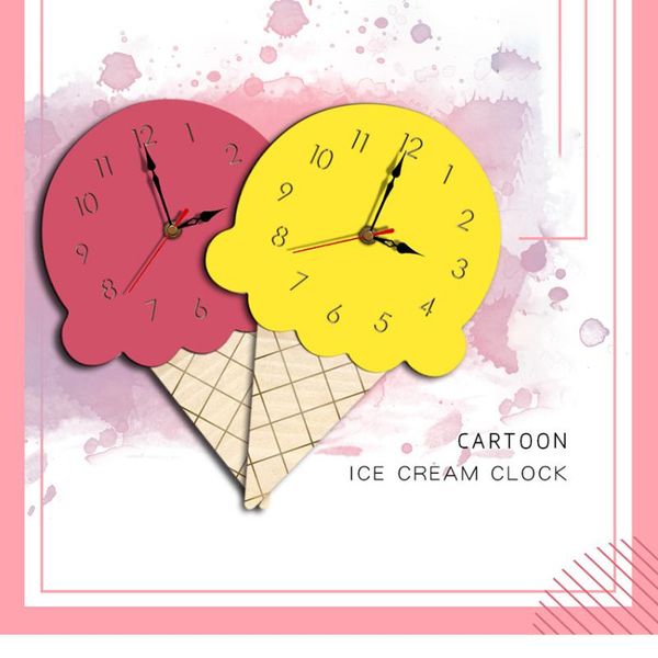 wall clocks ice cream shape number silent non-ticking clock battery powered for kids cartoon decoration
wall clocks ice cream shape number silent non-ticking clock battery powered for kids cartoon decoration