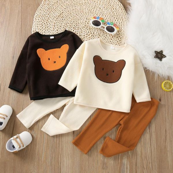clothing sets 2pcs children cartoon fuzzy clothes outfit autumn winter boy girl casual bear + plus velvet trousers cute suit, White
clothing sets 2pcs children cartoon fuzzy clothes outfit autumn winter boy girl casual bear + plus velvet trousers cute suit, White