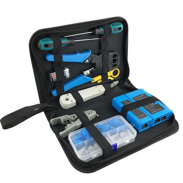 professional hand tool sets computer network repair kit cable tester cutting machine screwdriver pliers stamping cables installation toolbox
professional hand tool sets computer network repair kit cable tester cutting machine screwdriver pliers stamping cables installation toolbox