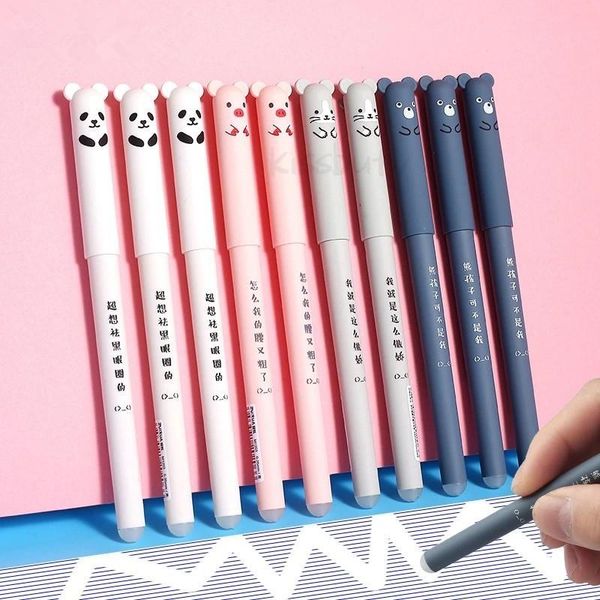 ballpoint pens 4/8pcs/set kawaii pen cartoon animals erasable school office 0.35mm blue black ink gel supplies stationery, Blue;orange
ballpoint pens 4/8pcs/set kawaii pen cartoon animals erasable school office 0.35mm blue black ink gel supplies stationery, Blue;orange