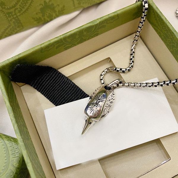chains 925 sterling silver vintage small animal pendant necklace fashion wild trend hip hop party jewelry
chains 925 sterling silver vintage small animal pendant necklace fashion wild trend hip hop party jewelry