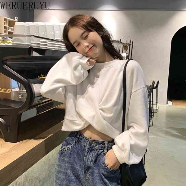 werueruyu t-shirts women loose long sleeve korean style sweet thin lovely soft trendy selling 210608, White
werueruyu t-shirts women loose long sleeve korean style sweet thin lovely soft trendy selling 210608, White