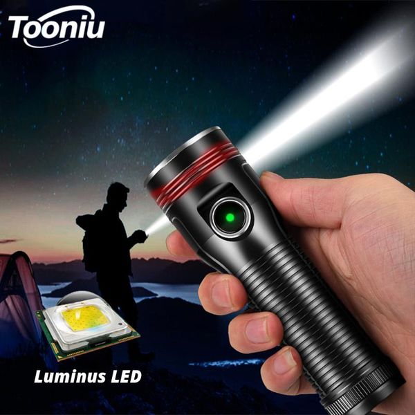 powerful led luminus tactical torch usb rechargeable waterproof camping lamp 5 modes high power 26650 outdoor light flashlights t torches
powerful led luminus tactical torch usb rechargeable waterproof camping lamp 5 modes high power 26650 outdoor light flashlights t torches