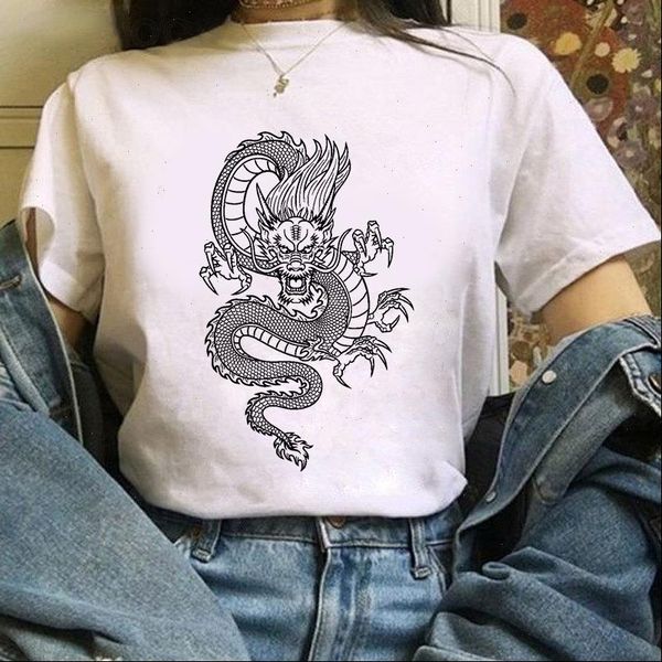womens t shirts shirt latest dragon totum o neck printing casual short sleeved street harajuku drop, White
womens t shirts shirt latest dragon totum o neck printing casual short sleeved street harajuku drop, White