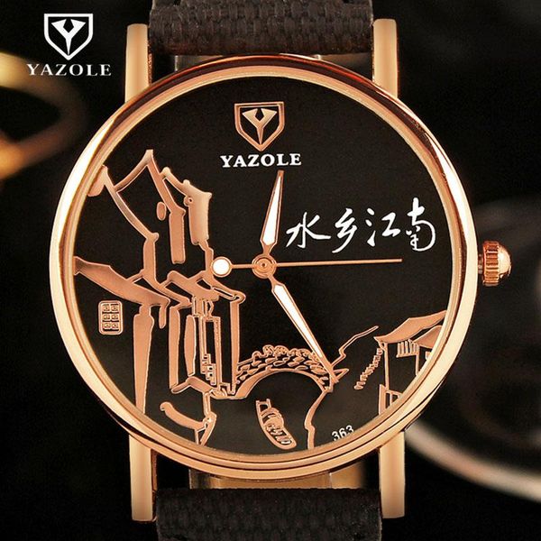women watches yazole women's wrist watch fashion ladies quartz chinese style designer female mujer relogio clock wristwatches, Slivery;brown
women watches yazole women's wrist watch fashion ladies quartz chinese style designer female mujer relogio clock wristwatches, Slivery;brown
