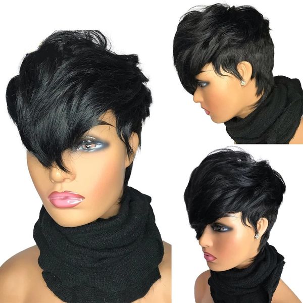 short pixie cut wigs wavy peruvian remy human hair bob wig for women black color full machine made daily
short pixie cut wigs wavy peruvian remy human hair bob wig for women black color full machine made daily