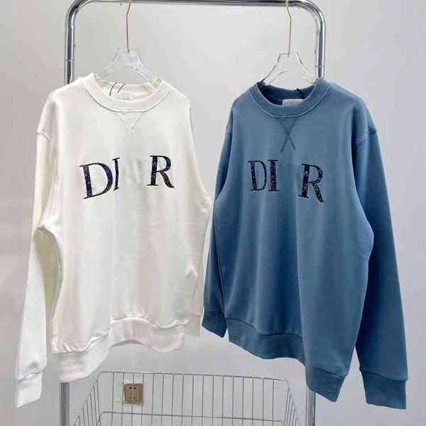 2022 factory wholesale new family's autumn pin round neck men's and women's same style pullover korean long sleeve jacket wom, Black
2022 factory wholesale new family's autumn pin round neck men's and women's same style pullover korean long sleeve jacket wom, Black
