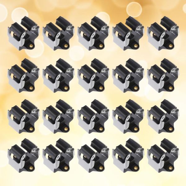 hooks & rails 20pcs black broom hanger mop and holder organizer grip clips wall mounted garden storage rack with screws
hooks & rails 20pcs black broom hanger mop and holder organizer grip clips wall mounted garden storage rack with screws
