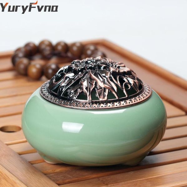fragrance lamps yuryfvna ceramic incense burner holder porcelain round sandalwood bowl temple censer figurine home office decoration gift
fragrance lamps yuryfvna ceramic incense burner holder porcelain round sandalwood bowl temple censer figurine home office decoration gift