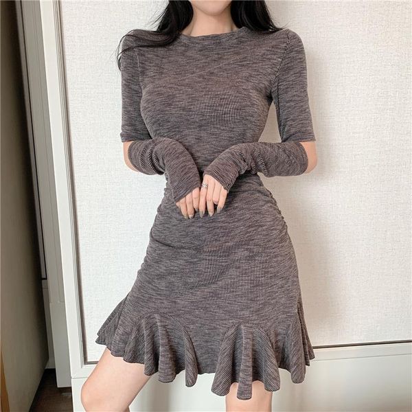casual dresses hollow out ruffles package hip vestidos spring fall vintage korean style slim long sleeve fashion mini-dress women clothing, Black;gray
casual dresses hollow out ruffles package hip vestidos spring fall vintage korean style slim long sleeve fashion mini-dress women clothing, Black;gray