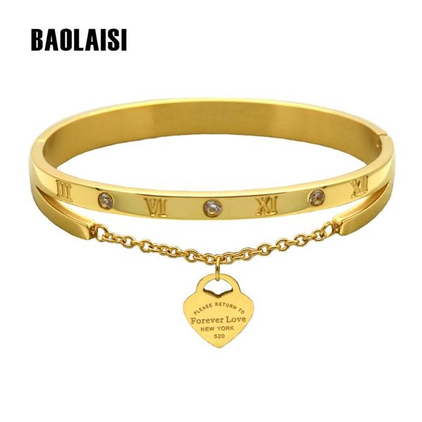 forever pulseira rose gold stainless steel bracelets& bangles female heart bracelet for women bangle, Black
forever pulseira rose gold stainless steel bracelets& bangles female heart bracelet for women bangle, Black