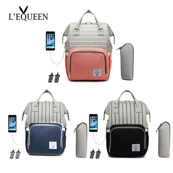 diaper bags lequeen folding striped maternity care pregnant women outing travel backpack multi-function nappy
diaper bags lequeen folding striped maternity care pregnant women outing travel backpack multi-function nappy