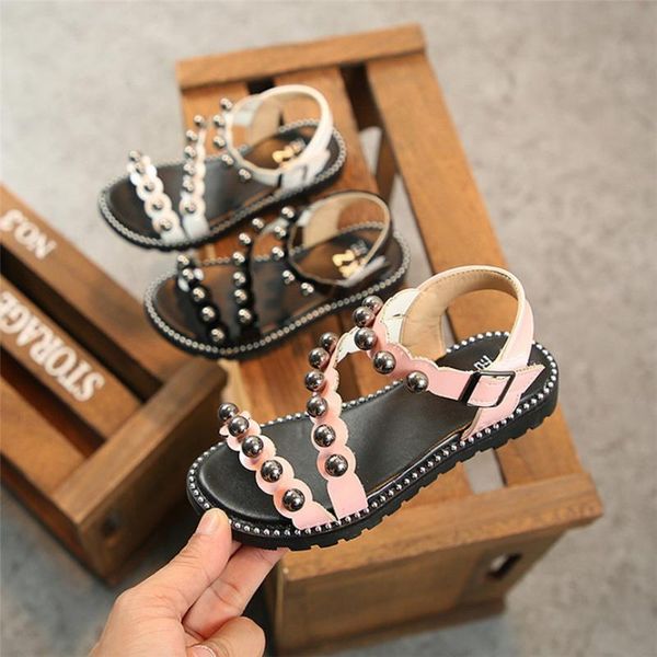 school shoes for girls children infant kids wave string bead princess pu sandals sports drop 823, Black;red
school shoes for girls children infant kids wave string bead princess pu sandals sports drop 823, Black;red