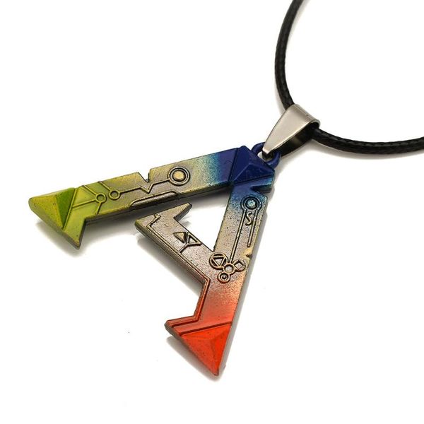 pendant necklaces fashion ark survival evolved necklace for men women rainbow letter metallic choker party jewerly gifts, Silver
pendant necklaces fashion ark survival evolved necklace for men women rainbow letter metallic choker party jewerly gifts, Silver