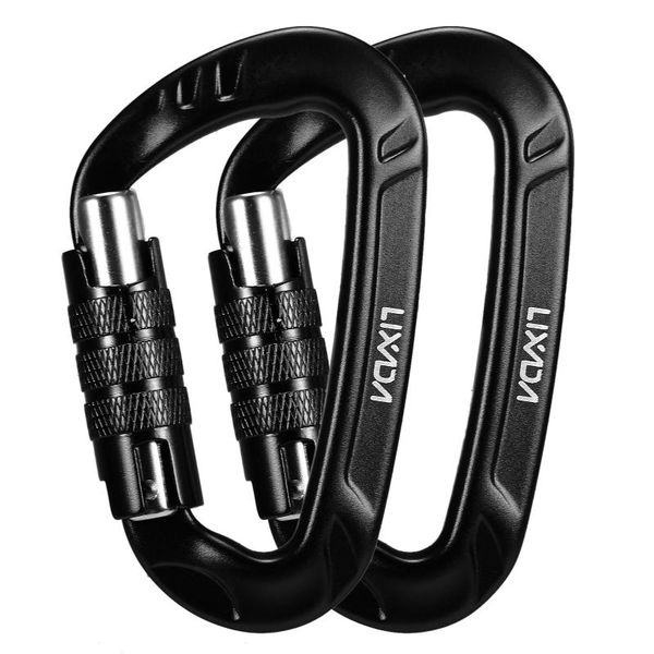 cords, slings and webbing 12kn carabiner clips mountaineering caving rock climbing d shaped safety master screw lock buckle escalade
cords, slings and webbing 12kn carabiner clips mountaineering caving rock climbing d shaped safety master screw lock buckle escalade