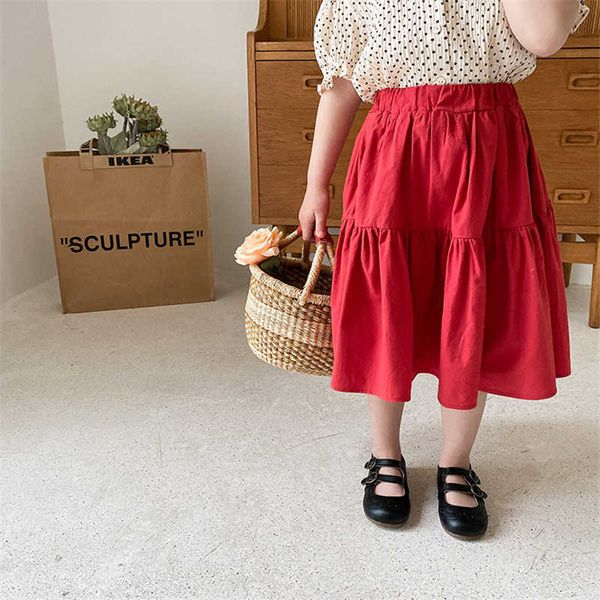 summer girls solid color cute skirts 1-7 years kids cotton casual all-match cake 210615, Blue
summer girls solid color cute skirts 1-7 years kids cotton casual all-match cake 210615, Blue