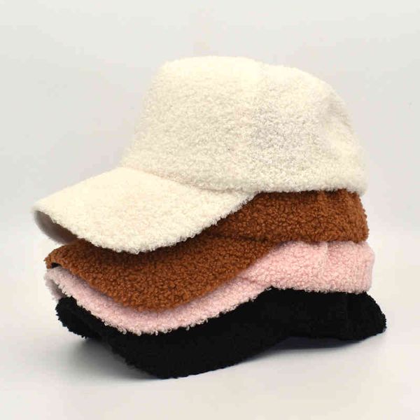 girls cute fluff lamb woolen cap winter womens warm baseball caps adjustable size trendy teddy casquette hats for, Blue;gray
girls cute fluff lamb woolen cap winter womens warm baseball caps adjustable size trendy teddy casquette hats for, Blue;gray