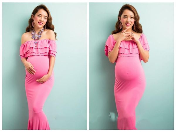neck pregnancy dresses maternity shoot dress pography pregnant women maxi gown po props pink, White
neck pregnancy dresses maternity shoot dress pography pregnant women maxi gown po props pink, White