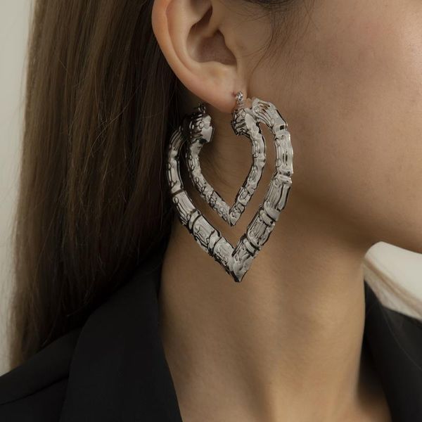 hoop & huggie 2021 fashion women earring jewelry accessories heart love geometric gold silver color vintage hip punk metal, Golden;silver
hoop & huggie 2021 fashion women earring jewelry accessories heart love geometric gold silver color vintage hip punk metal, Golden;silver