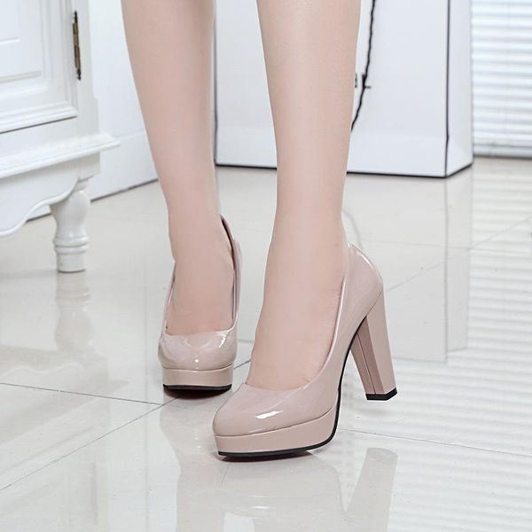 dress shoes women high heel pumps thick round toe pump footwear wedding heels spring leather woman 2021, Black
dress shoes women high heel pumps thick round toe pump footwear wedding heels spring leather woman 2021, Black