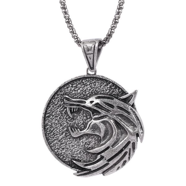 monster characteristic graphic design metal necklace with pendant fashion gift anniversary party, Silver
monster characteristic graphic design metal necklace with pendant fashion gift anniversary party, Silver