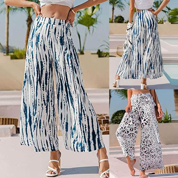 40# fashion wide leg long pants drawstring printed leggings women loose mid waist plus size ladies legging pantalones de mujer women's, Black
40# fashion wide leg long pants drawstring printed leggings women loose mid waist plus size ladies legging pantalones de mujer women's, Black
