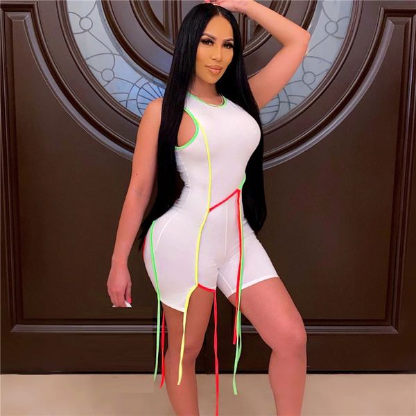 ribbons solid sleeveless rompers women 2021 spring elastic casual patchwork o-neck playsuit female undefined streetwearby air, Black;white
ribbons solid sleeveless rompers women 2021 spring elastic casual patchwork o-neck playsuit female undefined streetwearby air, Black;white