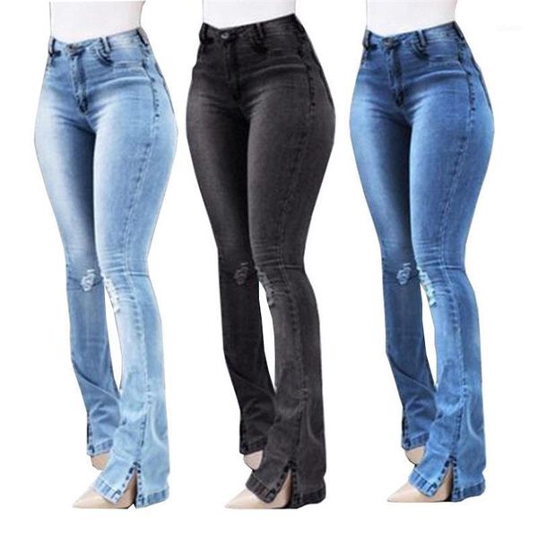women's jeans viianles ripped denim pants high waist straight for women trousers streetwear buttons zipper split flare cuff jegging, Blue
women's jeans viianles ripped denim pants high waist straight for women trousers streetwear buttons zipper split flare cuff jegging, Blue
