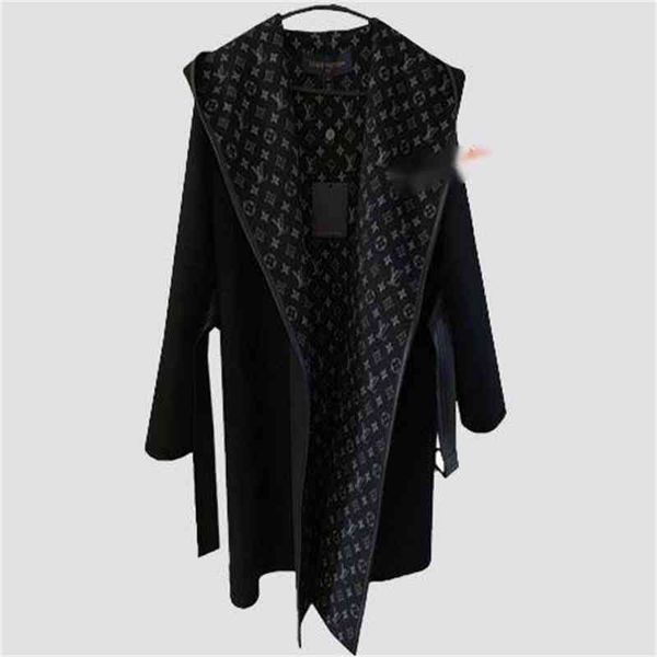 designer2021 new autumn winter woolen coat women's high-grade feeling can't lift ball, close the waist and show thin hooded floret, Black
designer2021 new autumn winter woolen coat women's high-grade feeling can't lift ball, close the waist and show thin hooded floret, Black