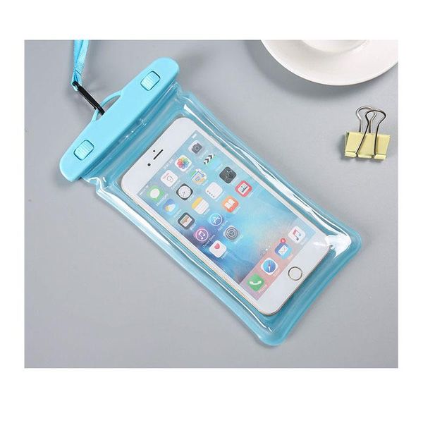 cell phone pouches mobile waterproof bag, airbag diving cover, touch screen swimming universal dustproof rain bag hanging neck
cell phone pouches mobile waterproof bag, airbag diving cover, touch screen swimming universal dustproof rain bag hanging neck