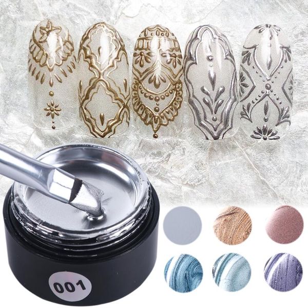 nail gel 6ml silver metallic polish mirror effect gold painting lines drawing lacquer semi-permanent varnish manicure fb776, Red;pink
nail gel 6ml silver metallic polish mirror effect gold painting lines drawing lacquer semi-permanent varnish manicure fb776, Red;pink