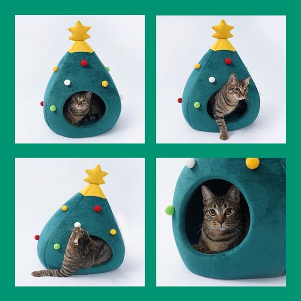 christmas tree dog cat bed winter warm pet nest house supplies litter kennel gifts home beds & furniture
christmas tree dog cat bed winter warm pet nest house supplies litter kennel gifts home beds & furniture