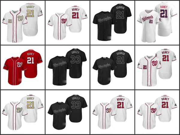 washington nationals men 33 matt grace gracey 21 tanner rainey women youthjersey, Black;red 
washington nationals men 33 matt grace gracey 21 tanner rainey women youthjersey, Black;red