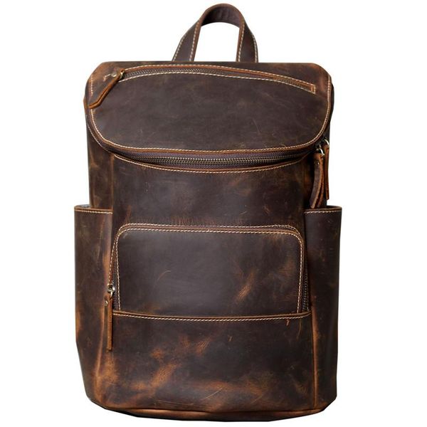 backpack yupinxuan oil immersed cow leather backpacks for men vintage travel daypacks crazy horse student rucksacks
backpack yupinxuan oil immersed cow leather backpacks for men vintage travel daypacks crazy horse student rucksacks