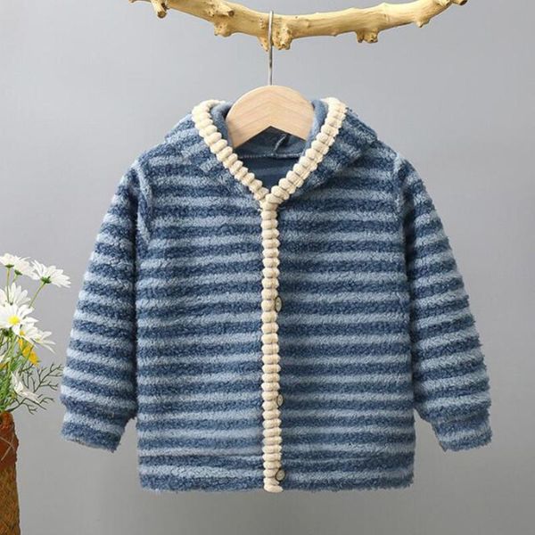 jackets boys coats autumn winter 2021 striped hooded thicken warm children outwear clothing toddler girl arrival, Blue;gray
jackets boys coats autumn winter 2021 striped hooded thicken warm children outwear clothing toddler girl arrival, Blue;gray