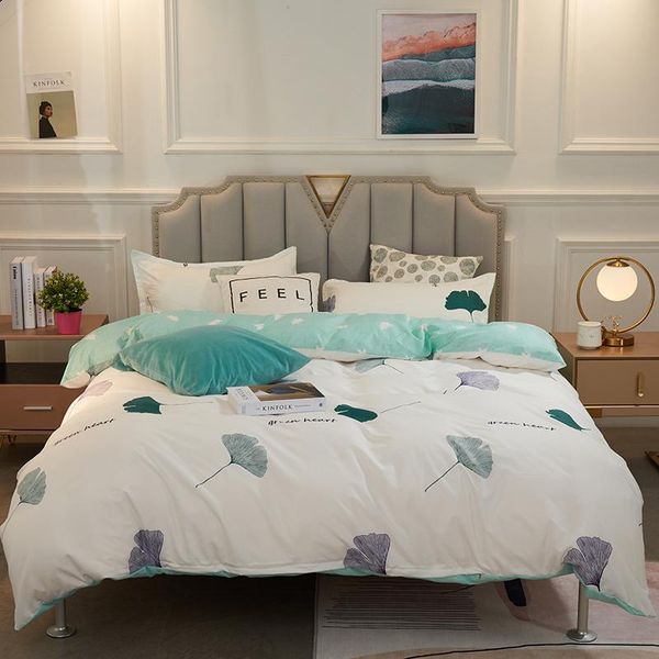 bedding sets spring and summer home set duvet cover pillowcase bed flat sheet ginkgo leaf design single size
bedding sets spring and summer home set duvet cover pillowcase bed flat sheet ginkgo leaf design single size