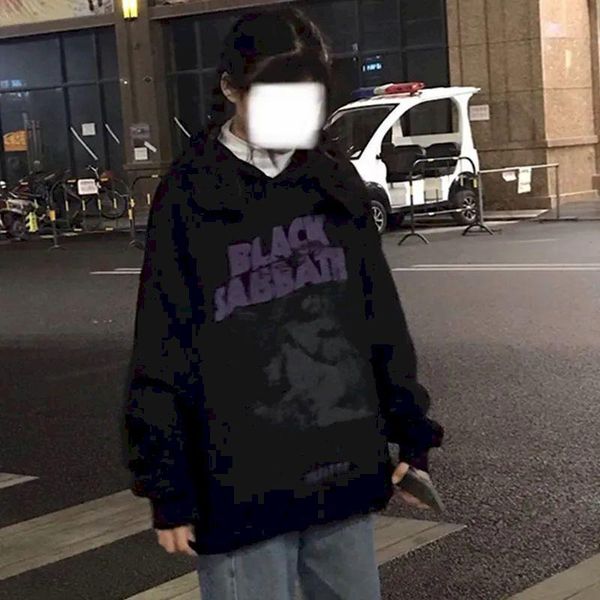 women's hoodies & sweatshirts women sweatshirt oversize long sleeve pullover harajuku streetwear winter clothes drop, Black
women's hoodies & sweatshirts women sweatshirt oversize long sleeve pullover harajuku streetwear winter clothes drop, Black