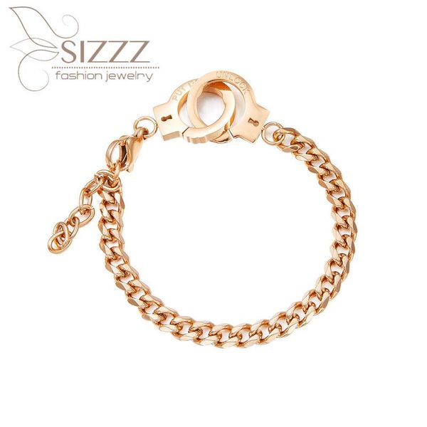 charm bracelets sizzz 2021 design rose gold titanium steel ladies bracelet&bangles fashion wild, Golden;silver
charm bracelets sizzz 2021 design rose gold titanium steel ladies bracelet&bangles fashion wild, Golden;silver