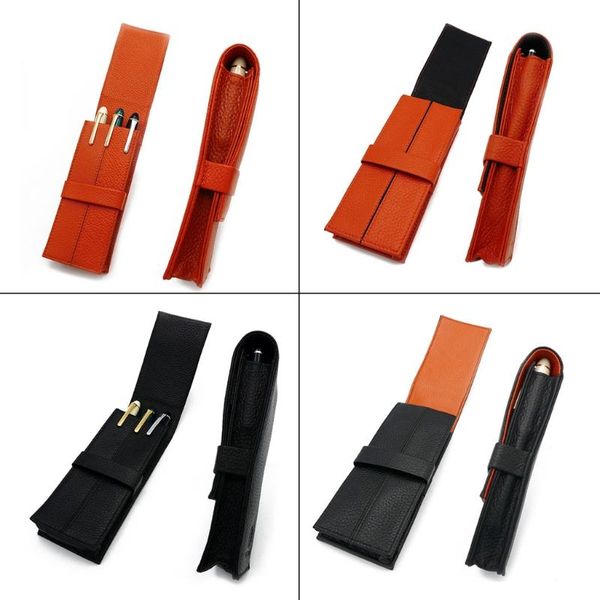 pencil bags est leather fountain pen case ,3 pens holder pouch,separate slot organizer carrying bag office accessorie
pencil bags est leather fountain pen case ,3 pens holder pouch,separate slot organizer carrying bag office accessorie
