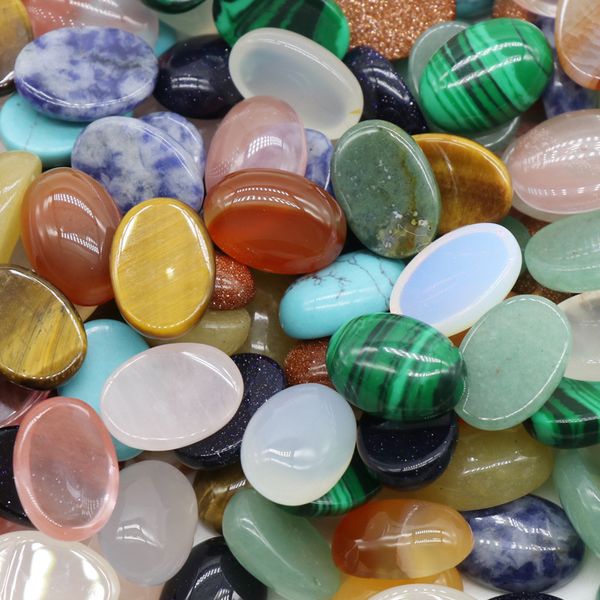 10*14mm flat back assorted loose stone oval cab cabochons beads for jewelry making healing crystal wholesale, Black
10*14mm flat back assorted loose stone oval cab cabochons beads for jewelry making healing crystal wholesale, Black