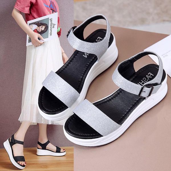 sandals 2021 high heels female summer 2021women thick bottom shoes wedges with open toe platform women's, Black
sandals 2021 high heels female summer 2021women thick bottom shoes wedges with open toe platform women's, Black