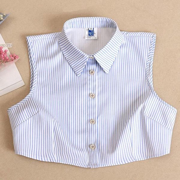 women's blouses & shirts 2021 blouse detachable decoration white blue stripe fashion women clothing accessary communication false shirt
women's blouses & shirts 2021 blouse detachable decoration white blue stripe fashion women clothing accessary communication false shirt