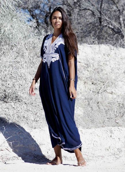 casual dresses embroidery vintage long beach wear batwing sleeve big size slit maxi robe v neck straight es women m3nz, Black;gray
casual dresses embroidery vintage long beach wear batwing sleeve big size slit maxi robe v neck straight es women m3nz, Black;gray